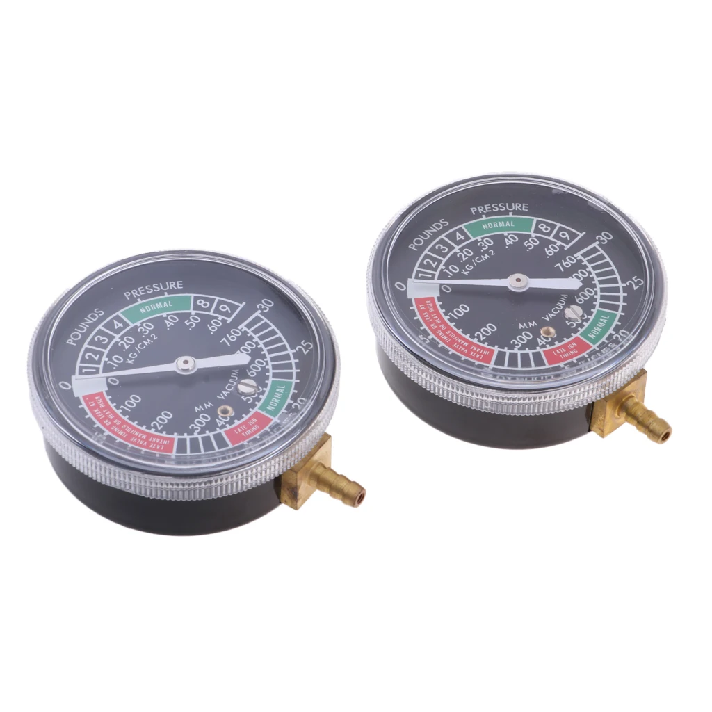 

2 Pieces Perfeclan Motorcycle Carburetor Vacuum Gauge Synchronisation & Balancing With Damping Control And Calibration Control
