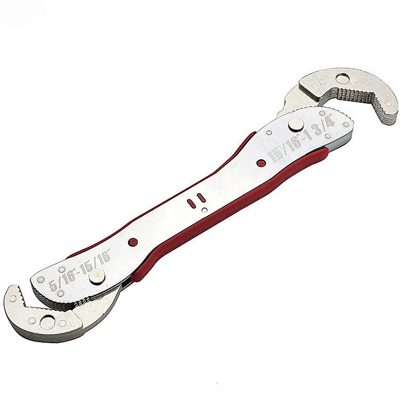 9 45mm Adjustable Multi Purpose Spanner Set Of Tool Universal Wrench