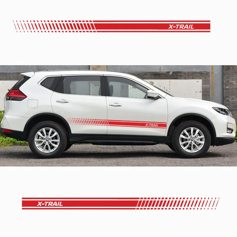Для Nissan Xtrail X trail креативный автомобильный стикер для всего тела Декоративные