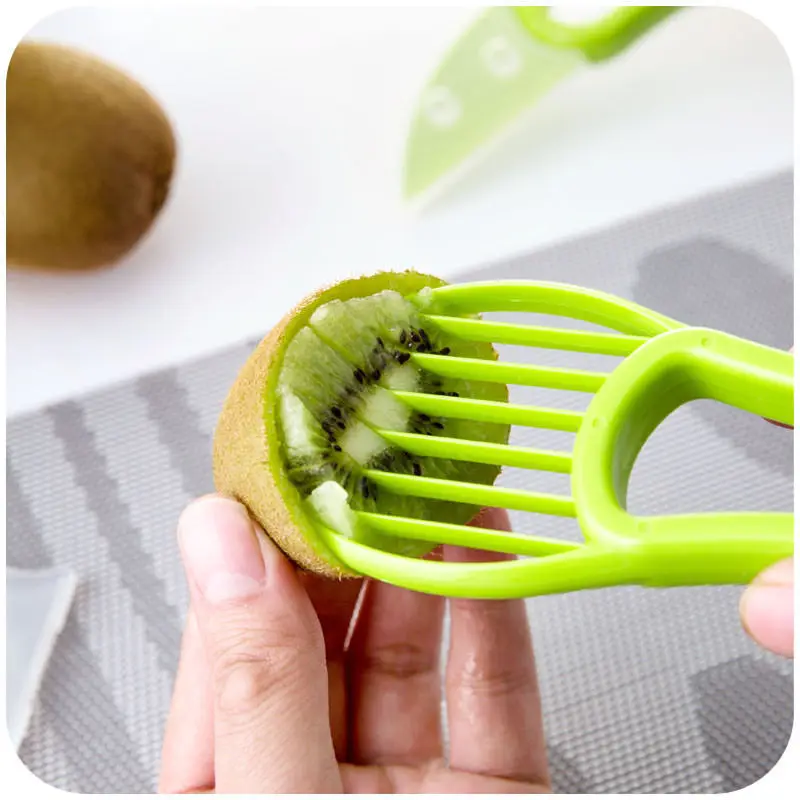 Универсальный 3 в 1 нож для авокадо слайсер ложкообразный нож для чистки ломтики Кухня инструмент