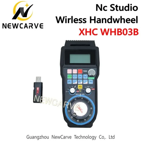 Volante sem Fio Volante para Fresadora Estúdio Mpg Pingente 3 Eixos Newcarve Xhc Whb03b nc Cnc