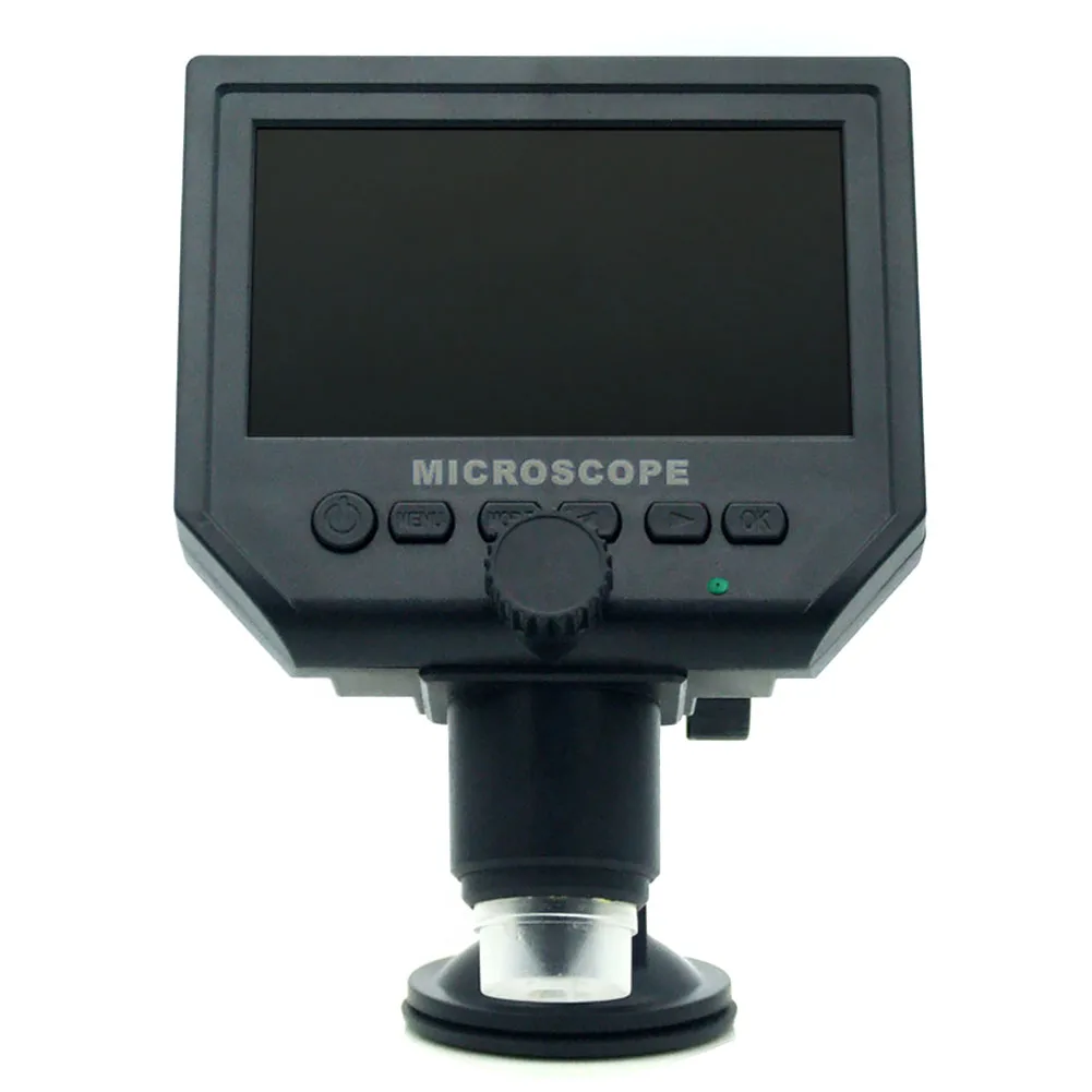 

Continuous 4.3inch LCD Display Adjustable Durable Digital Portable Stand Microscope 1-600X Magnifier