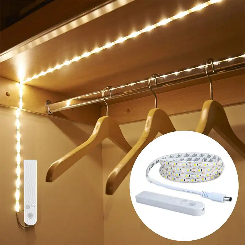 Led Strip Light With Motion Sensor Lamp Strips Usb Diode