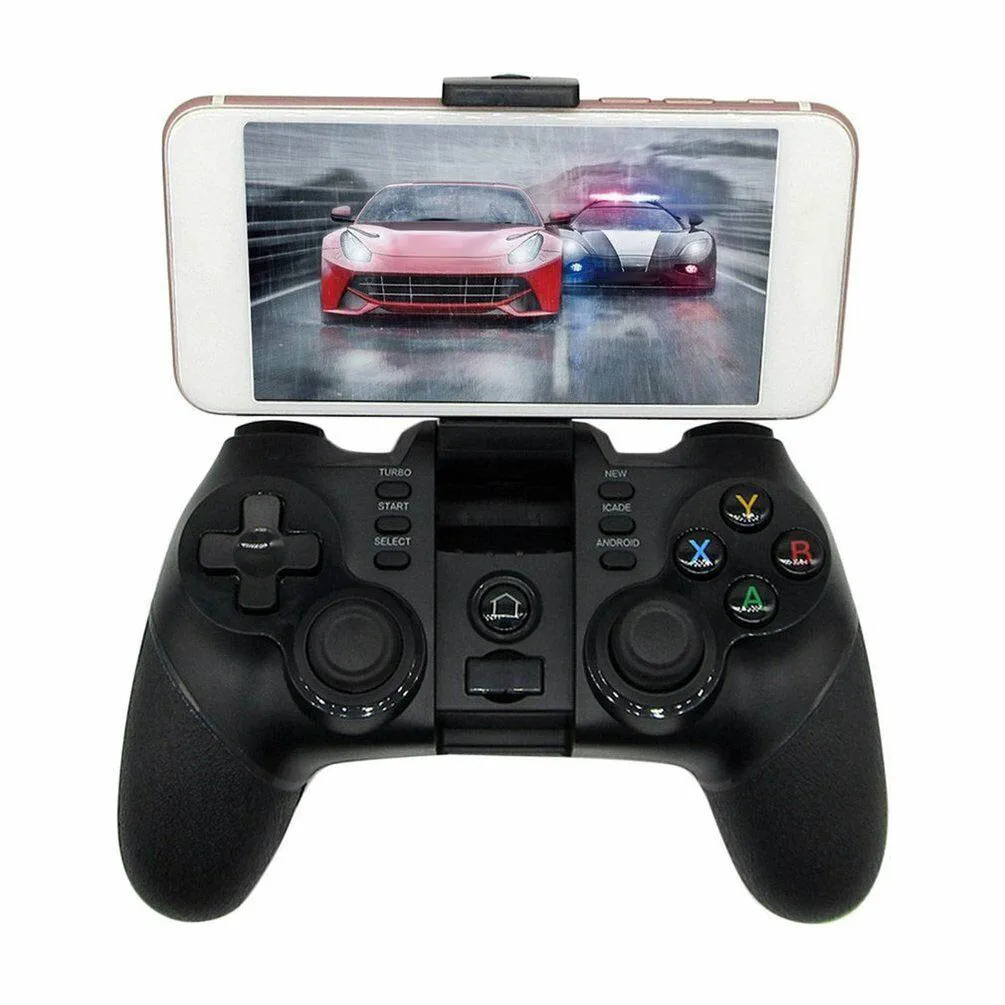 

iPega PG - 9076 Wireless Bluetooth Gamepad 2.4G Bracket Joystick Android Win Game Console Player For SmartPhone PS3