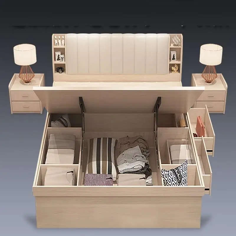 ميزون غرفة Letto هل Matrimoniale الاطفال Totoro Bett Infantil إطار Yatak مجموعة أثاث غرفة نوم Moderna Mueble دي Dormitorio كاما السرير