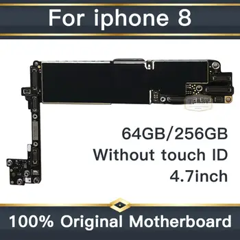 

High Quality Motherboard For iPhone 8 64G/256G Motherboard Without Fingerprint IOS System,without touch id Logic Board With Chip