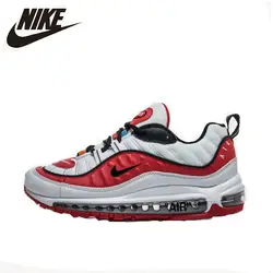 Nike Air Max 98 оригинальный Новое поступление дышащая Для мужчин Беговая спортивная обувь наружная Подушка кроссовки # AJ6302-113