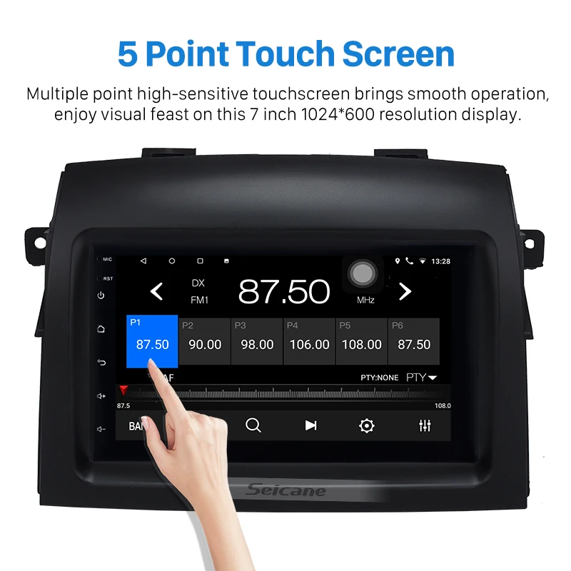Flash Deal Seicane 2din Android 8.1 7" Car Radio Multimedia Player Wifi GPS Head Unit For 2004 2005 2006 2007 2008 2009 2010 Toyota Sienna 3