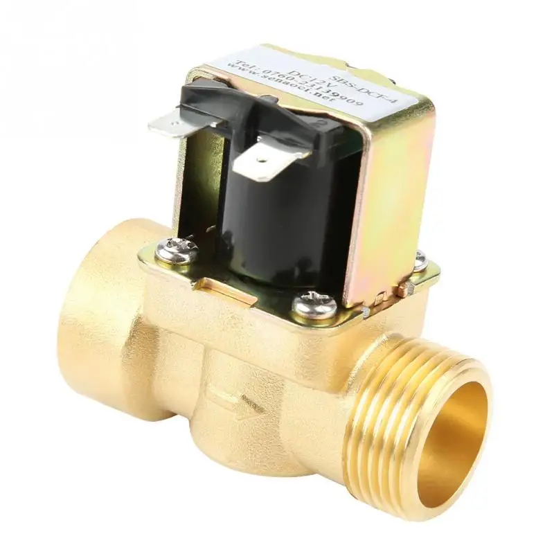 DN20 G3/4 латунь нормальный пилот-управляемый водный вход Электрический Соленоидный клапан переключатель регулятора давления хорошее