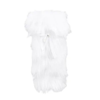 

1pc Wine Bottle Cover Warm Fuffy Comfortable Faux Fur Bottle Bag Bottle Gift Wrap Storage for Household Restaurant