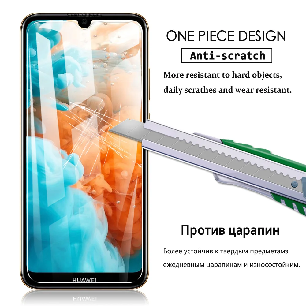 JONSNOW для Huawei Y6 2019 Y7 Pro закаленное стекло 2.5D 9H Защитная пленка экрана Honor 8A 8C 10