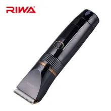 RIWA RE-6501 перезаряжаемая машинка для стрижки волос титановое керамическое лезвие бритва-триммер для бороды станок для бритья электрическая Резка волос светодиодный дисплей