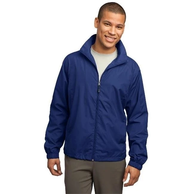 Спорт-ТЭК JST70 Mens Full-Zip Штормовка Правда Royal-6XL | Мужская одежда