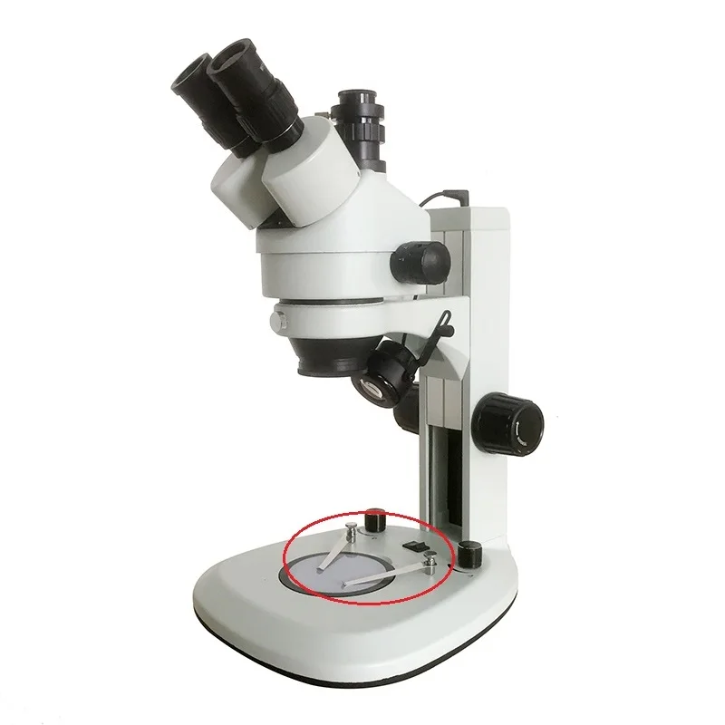 YEGREN 5.5 cm or 8.2 cm Stainless Steel Presser Holder one pair Working Stage Clips for Stereo Microscope Accessory Part