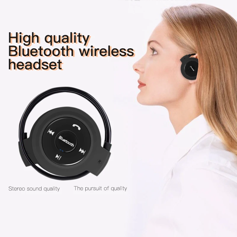 Octaim MP3 плеер Bluetooth наушники Беспроводная Спортивная гарнитура плееры с FM радио