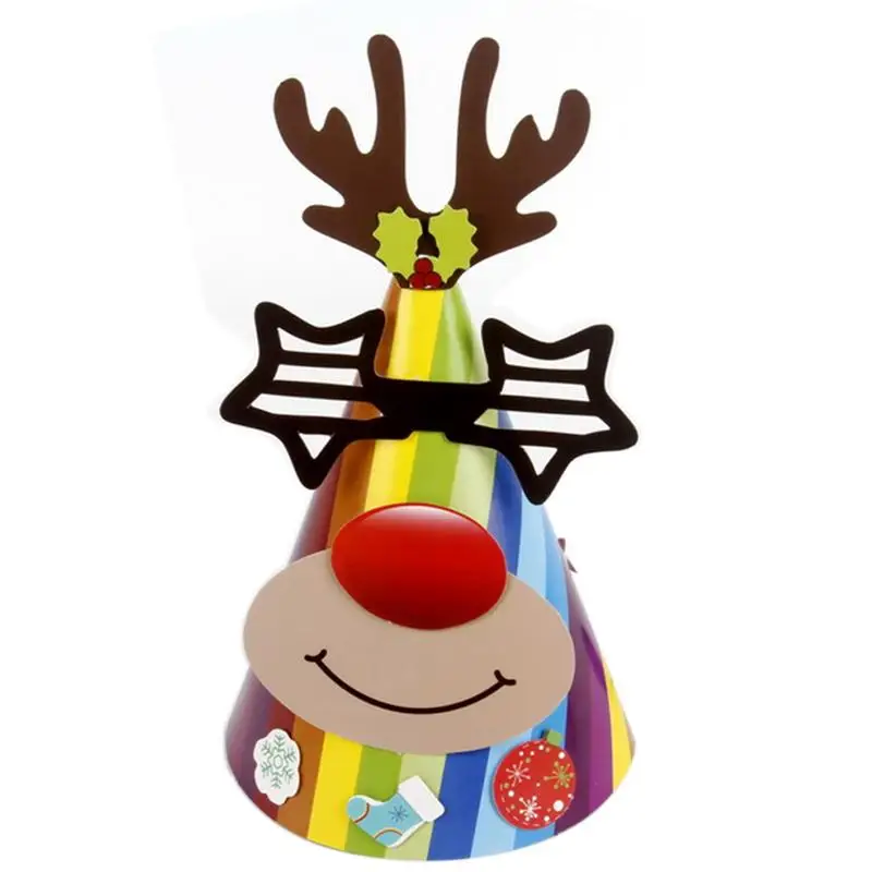 Детская бумага для детского сада декоративная шляпа вечерние рождественские принадлежности шляпы для вечеринки по случаю Дня рождения детей Праздничная бумага шляпа аксессуары