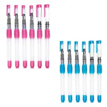 Tap Pen Color Lead Partner Nylon Hair Storage Water Brush 6 Sets Watercolor Pen Soft Brush