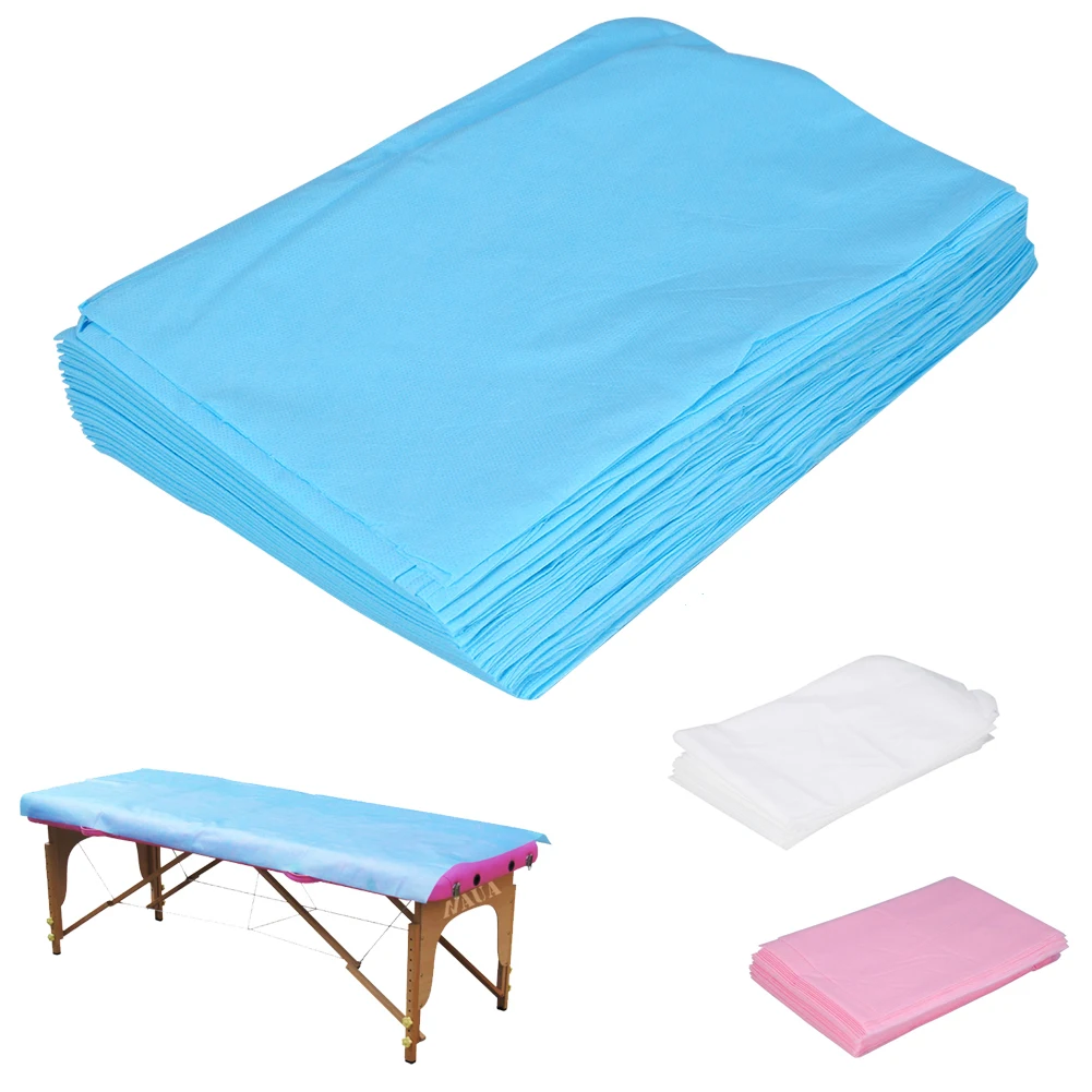 

10Pcs/30pcs/40pcs Massage Bedsheets Waterproof Disposable SPA Bed sheet Salon Non-WovenTable Cover Sheet 180*80cm Nail Art Tools