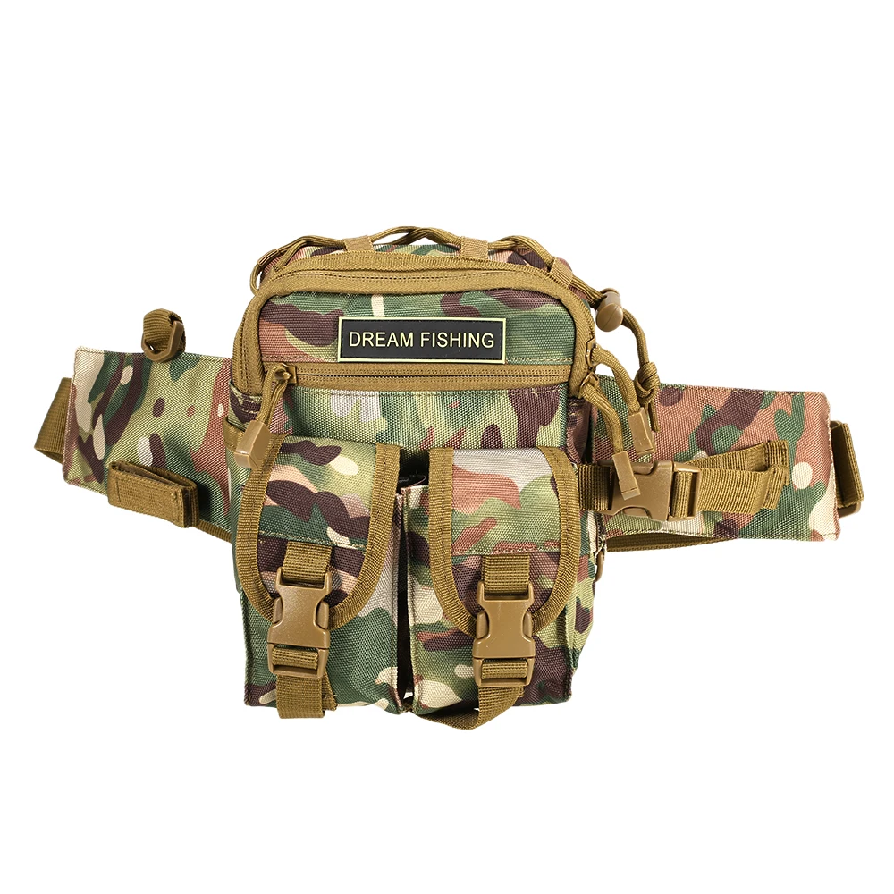 Multifunctional Fishing Waist Pack Portable Outdoor Fishing Tackle Bags