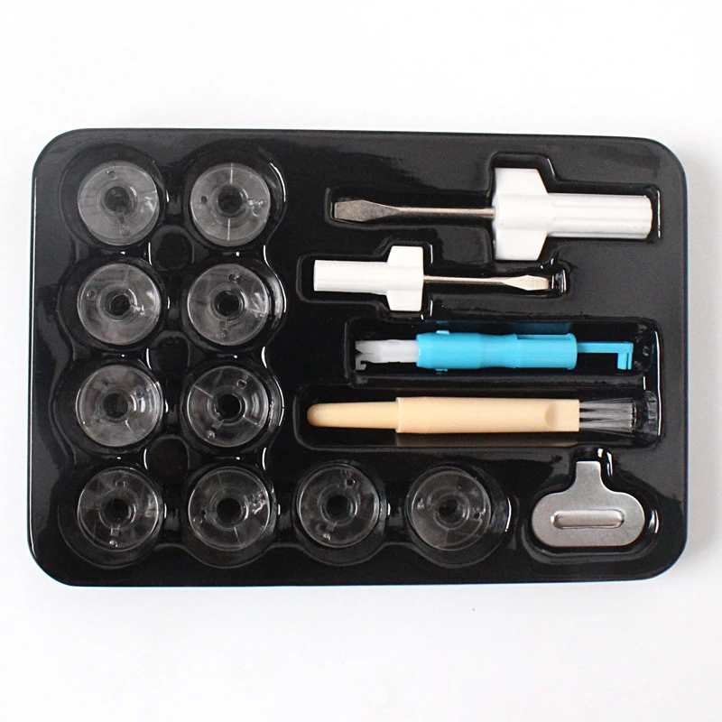 

Sewing Set Bobbin Bobbin Screwdriver Brushing Threading Devicehome Multi-Sewing Function Machine Tool Combination Set