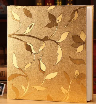 

New Large Capacity Exquisite Family Scrapbook Fashion Elegant Handmade Diy Vintage Photo Album High Quality Mount Album