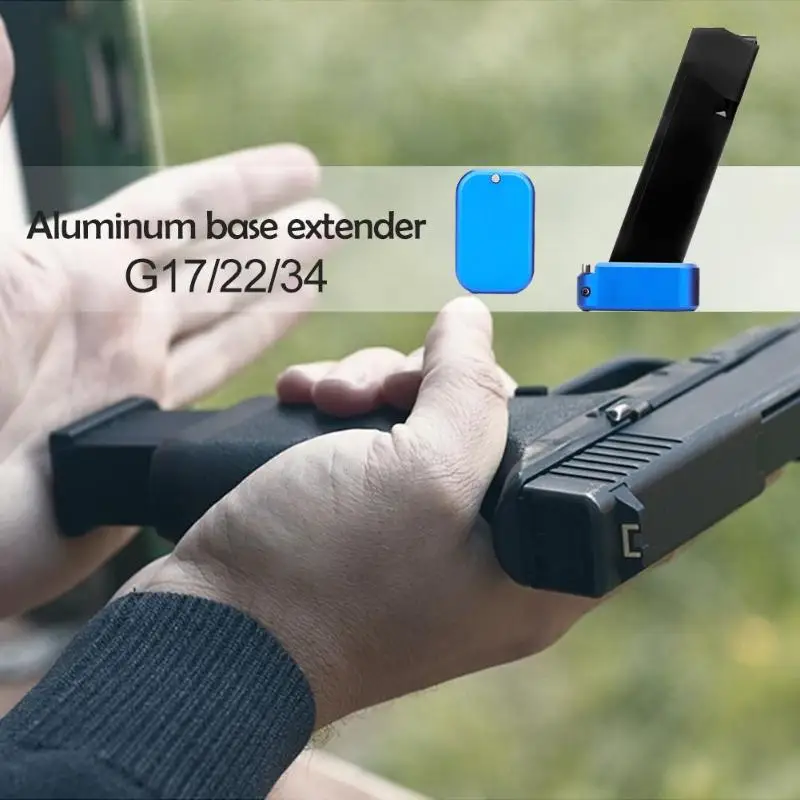 

Base Pad Kit Fits Small Spanner Without Spring Hunting Tool for G17 G22 G34 Suitable for all full size double gloves