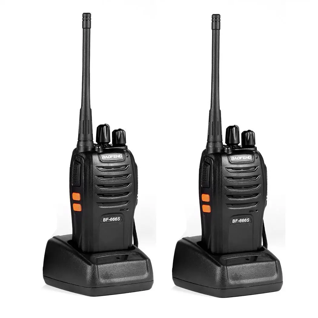

Professional FM Transceiver Interphone Handheld Ham Radio 5W Compact size easy to operate Transceiver EU Plug