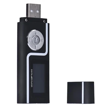 

Portable USB Digital MP3 Music Player LCD Screen Support 16GB TF Card & FM Radio