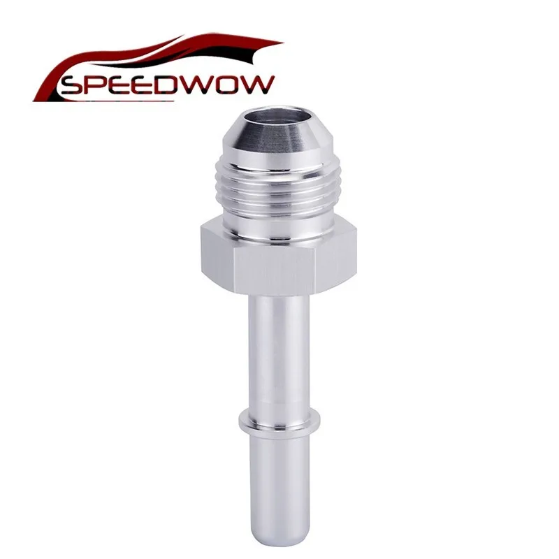 Детали двигателя SPEEDWOW Серебристые AN8 папа до 3/8 &quotSAE быстроразъемный мужской
