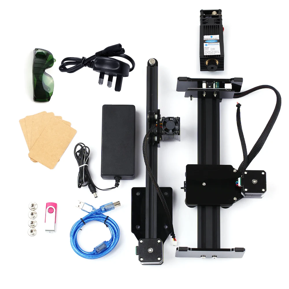 

DK3.0 7000mw Desktop USB Laser Engraver Portable Engraving Carving Machine Mini Carver DIY Laser Logo Mark Printer Laser Level