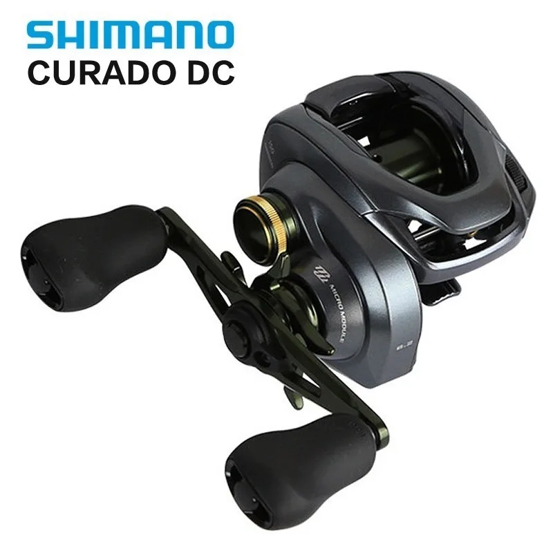 Shimano Curado Dc Baitcaster الصيد بكرة 6.2: 1/7. 4:1/8.5: 1 6 + 1bb 5 كجم الطاقة I-dc4 نظام قوة الجسم السلس ضوء Baitcasting