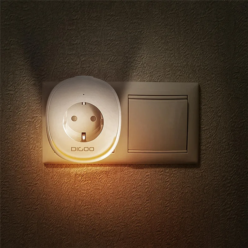 DIGOO DG SP01 Dual USB Интерфейс штепсельная вилка европейского стандарта умная Wi Fi