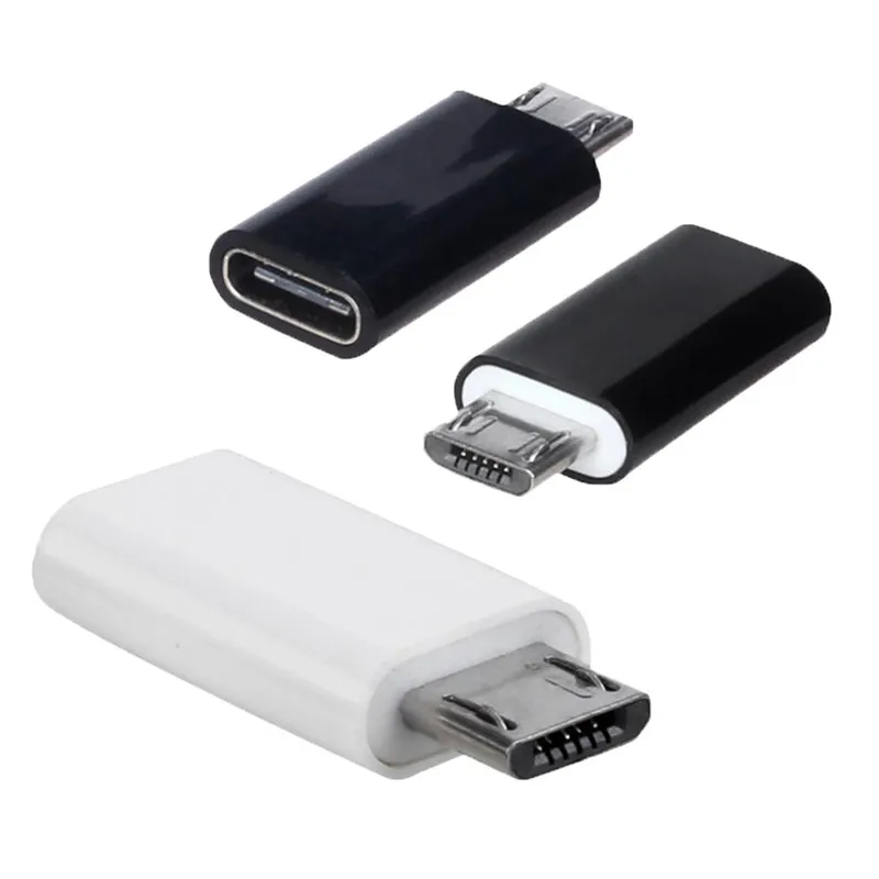 

Type-C Female Connector To Micro USB 2.0 Male USB 3.1 Converter Data Adapter High Speed Android Certified Cell Phone Accessories