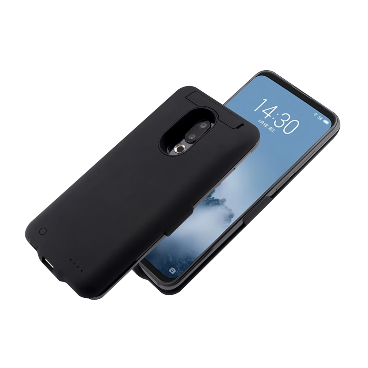 Чехол для Meizu 16 6500 мА/ч внешний резервный аккумулятор зарядное устройство чехол
