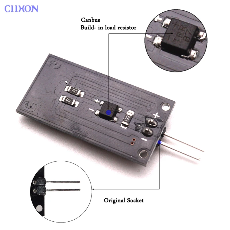 Ciihon 2X 12VDC CANBUS Error Free 6 SMD Автомобильный светодиодный светильник для Audi A4 S4 B8 2008 2015