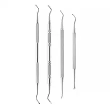 1 шт. двуглавый инструмент для удаления кутикулы пальца корректор кутикулы толкатель из нержавеющей стали удаление мертвой кожи для маникюра инструменты для ногтей