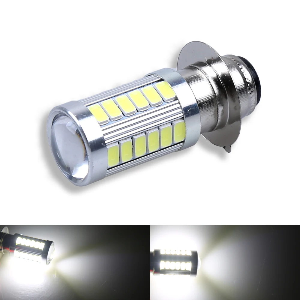 1X PX15D 33 SMD H6M светодиодный туман светильник лампа авто мото велосипед детский