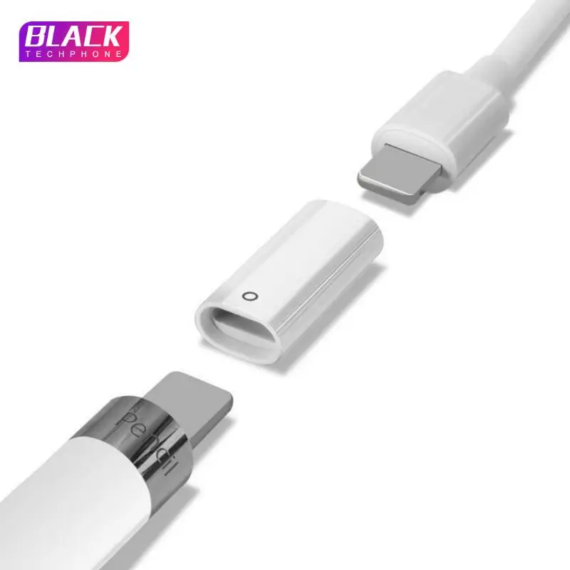 

5V USB Charger 8-Pin Cable Charging Adapter Converter Metal Docking Station For Apple iPad Pro Pencil