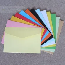 100 шт 117x82 мм(4," x 3,2") маленькие красочные открытки в конвертах для хранения, конверт, банковская карта, членские карты, Обложка