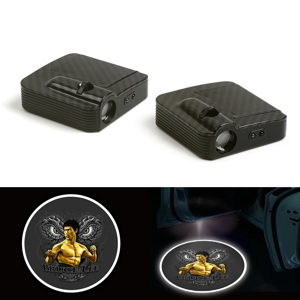 

Wireless Bruce Lee Courtesy LED Car Logo Door Ghost Shadow Laser Projector Light