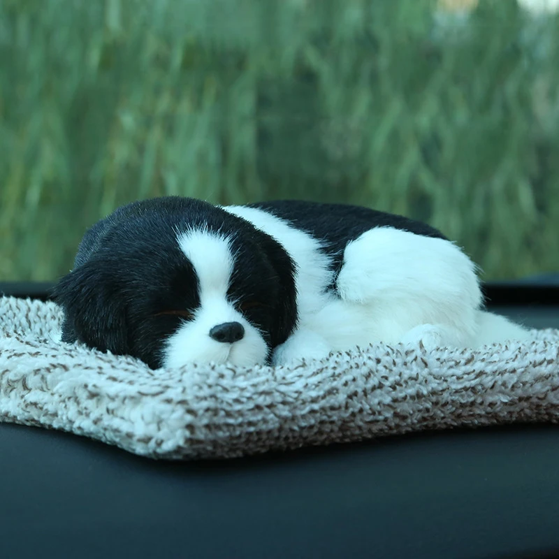 

Portable Car Creative Activated Carbon Stuffed Simulation Animal Faux Fur Toy Ornaments For Home Garden
