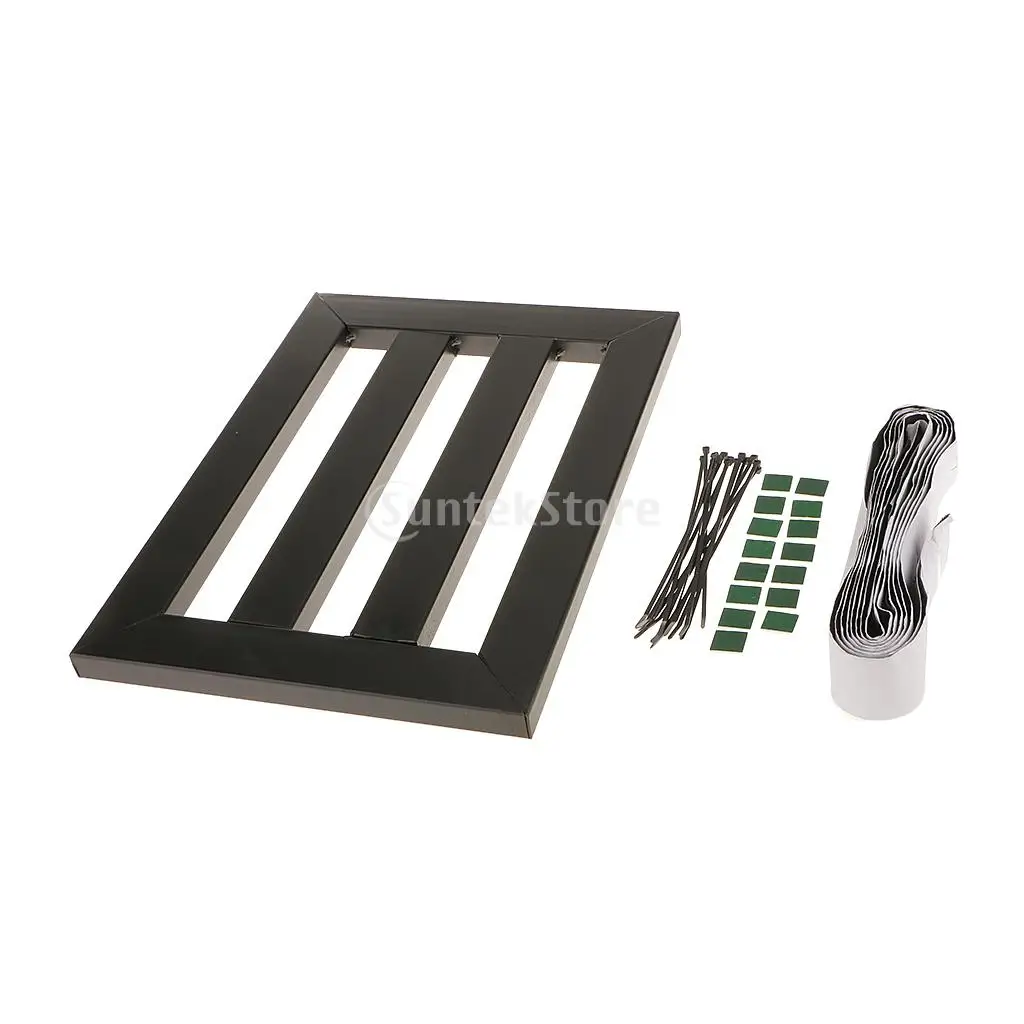 

PRO Multi Effects Pedal Board with Fasten Tape Ties Set for Electric Guitars