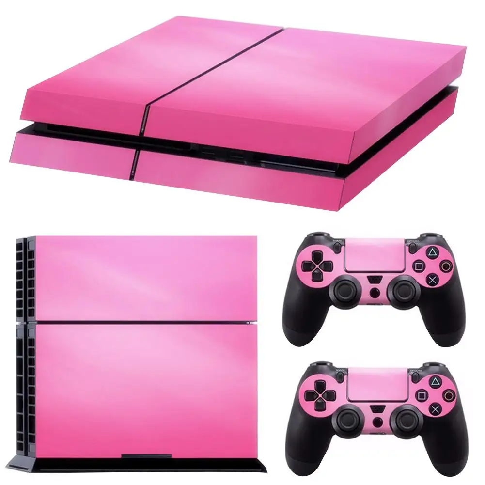 

Durable Pink Decal Skin Decor Sticker for PS4 Playstation Controller Console Tool HIGH QUALITY