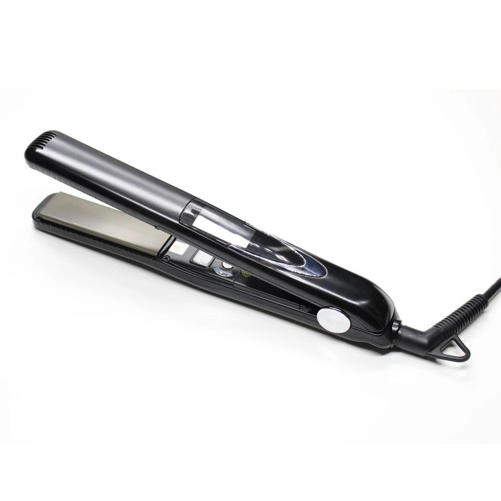 

Professional Vibrating Titanium Chapinha Hair Straightener Fast Straightening Flat Iron Super High Temperature Fast Heating Ir