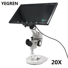 Cheap 20X Video Microscope with 20X UP-right Image Digital Monocular Dissecting Microscope 360 Degree Rotatable Head Screen Displayer Cheap 20X Video Microscope with 20X UP-right Image Digital Monocular Dissecting Microscope 360 Degree Rotatable Head Screen Displayer