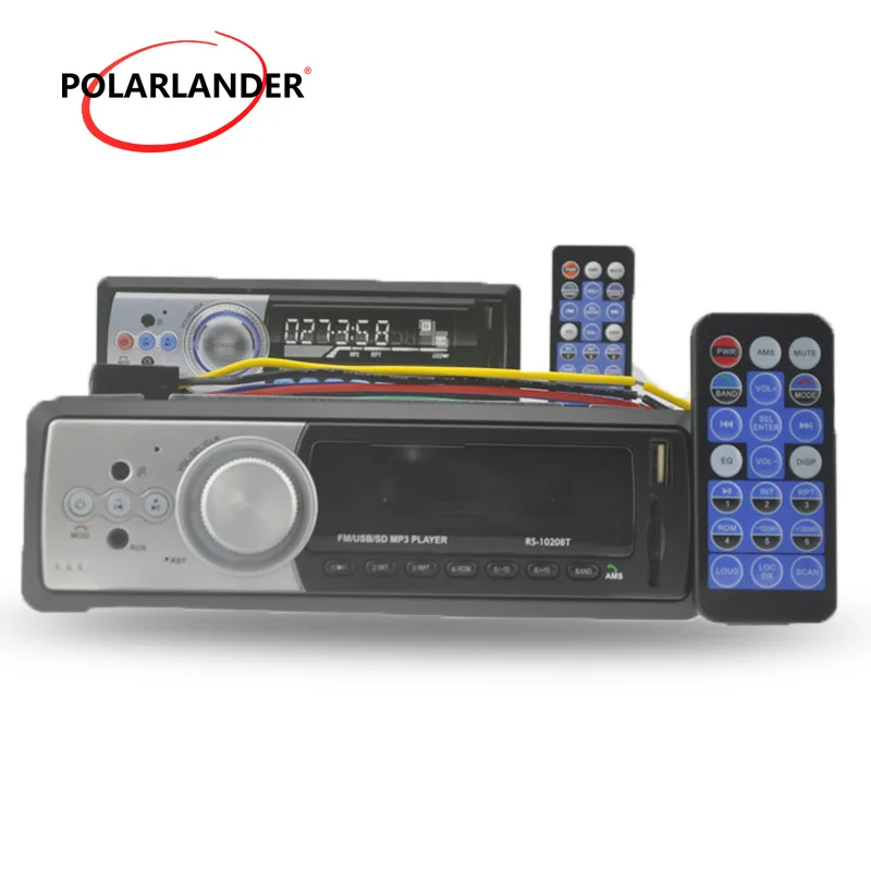 MP3 MMC WMA Radio Player Remote Control Aux Input FM Receiver 1 DIN In Dash USB/SD/MMC Card Reader Car Audio Stereo Bluetooth MP3 MMC WMA Radio Player Remote Control Aux Input FM Receiver 1 DIN In Dash USB/SD/MMC Card Reader Car Audio Stereo Bluetooth