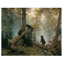 Фото на заказ! Diy Алмазная картина вышивка крестиком медведь в лесу Кристалл Алмаз Вышивка целиком из кристаллов декоративный Декор