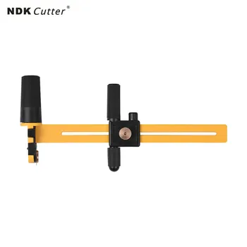 

NDK Rotary Compass Circle Cutter Adjustable Cutting Tool for Paper Cardboard Rubber Leather DIY Craft Tool