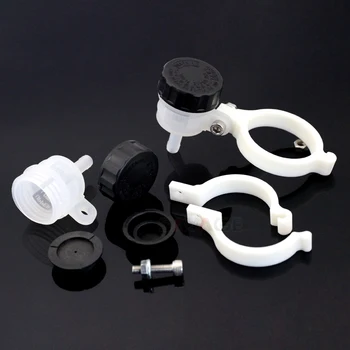 

Motorcycle Universal Clutch Brake Fluid Cylinder Reservoir Tank Oil Cup For 48.5mm Front Fork Tube