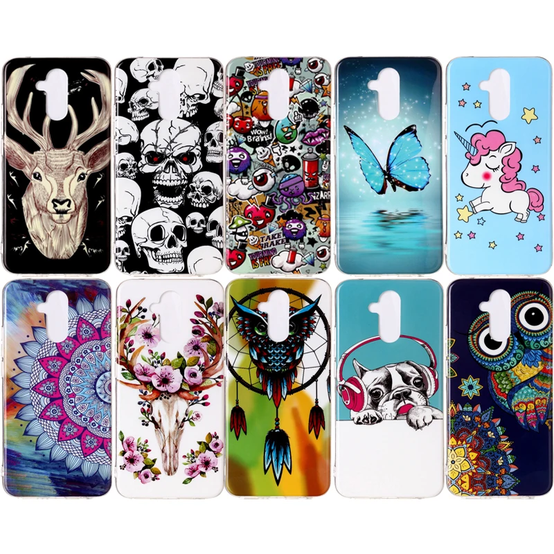 

Huawei Mate 20 Lite Case Cover Luminous Soft TPU Silicone Phone Back Cover Protective Case For Huawei Mate 20 Lite 20Lite Fundas